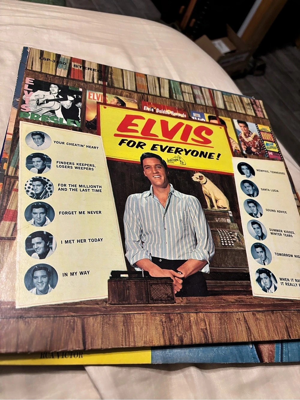 RCA Victor Elvis For Everyone! (Stereo LP) Vinyl Record